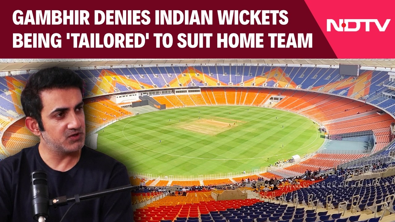 Gautam Gambhir Dismisses Criticism That Indian Wickets Are Tailored To Suit Home Team
