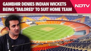 Gautam Gambhir Dismisses Criticism That Indian Wickets Are 'Tailored' To Suit Home Team