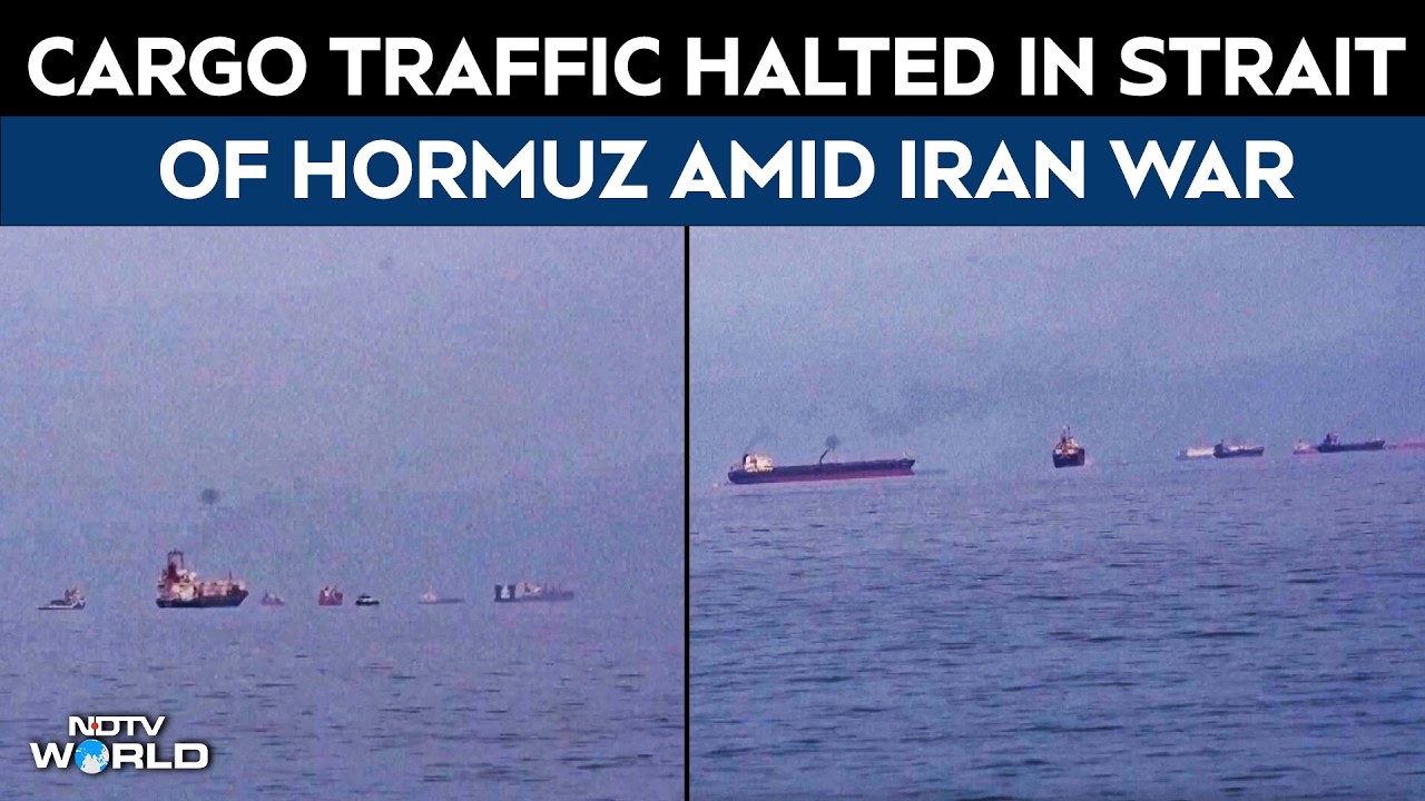 Strait Of Hormuz | Cargo Traffic Halted in Strait of Hormuz Amid Iran&ndash;US War