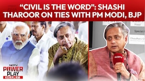 "Civil Is The Word I Would Use": Tharoor On His Ties With PM Modi, BJP