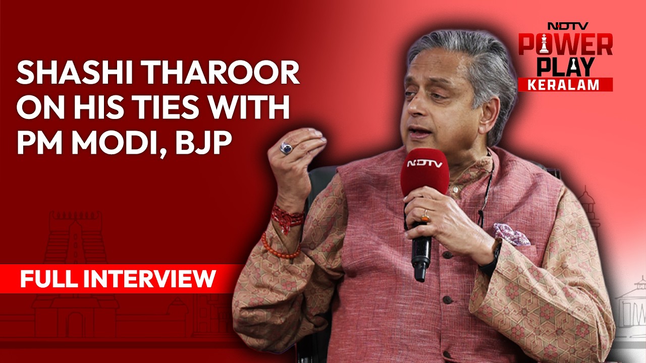 Shashi Tharoor Interview | "Civil Is The Word": Shashi Tharoor On Equation With PM Modi, BJP