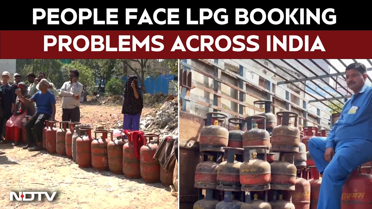 LPG Crisis | People Face LPG Booking Problems Across Cities Despite No Supply Shortage Claims