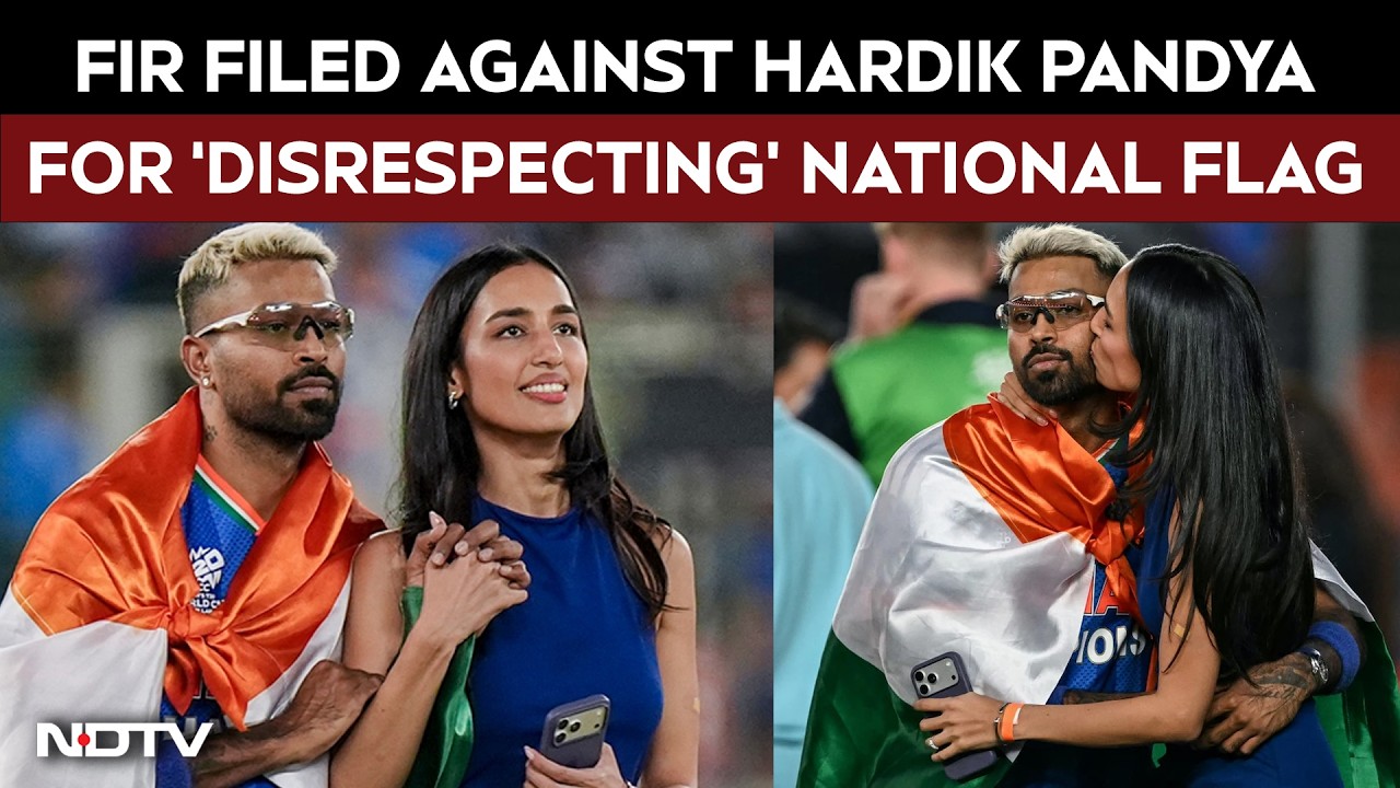 Complaint Filed Against Hardik Pandya For 'Insulting' The Flag After T20 WC Final