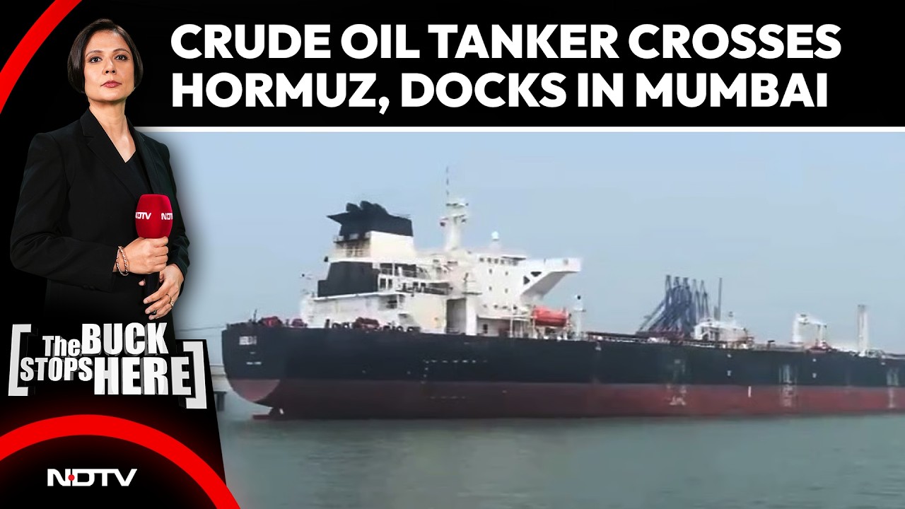 India Gets Relief: Crude Oil Tanker Crosses Hormuz, Docks in Mumbai