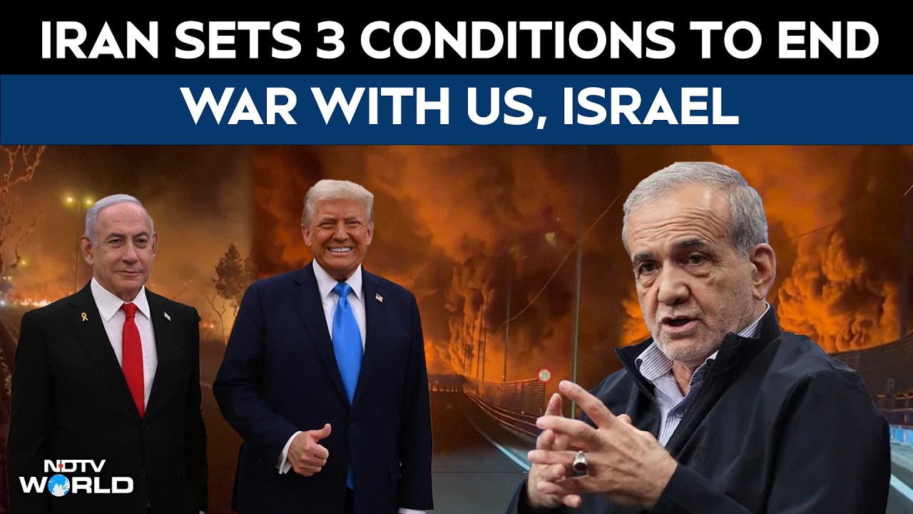 Iran War | Iran Outlines 3 Conditions To End War With US, Israel