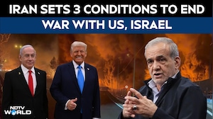 Iran War | Iran Outlines 3 Conditions To End War With US, Israel