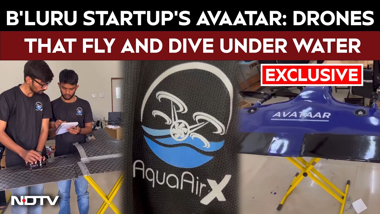 Bengaluru Startup Builds Amphibious Drones Amidst Urban Drone Warfare For Defense And Commercial Use