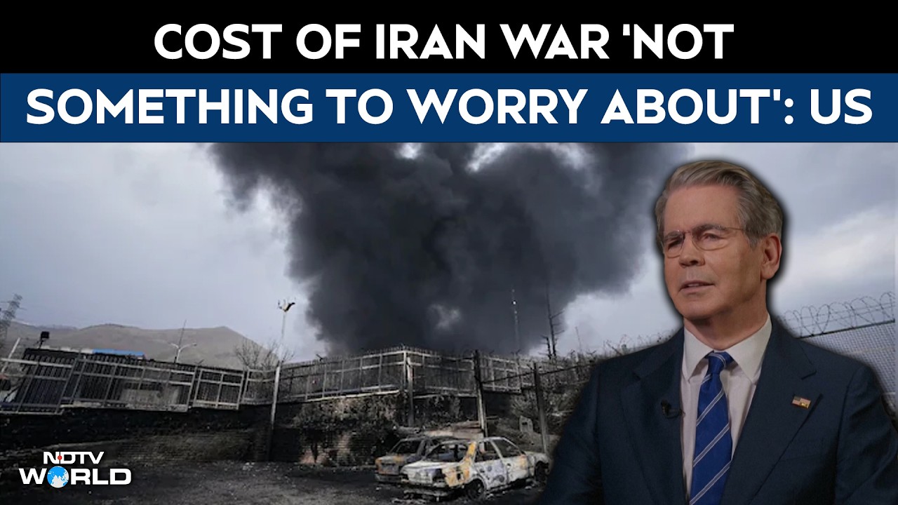 US Treasury Secretary Says Cost Of Iran War 'Not Something We Have To Worry About'