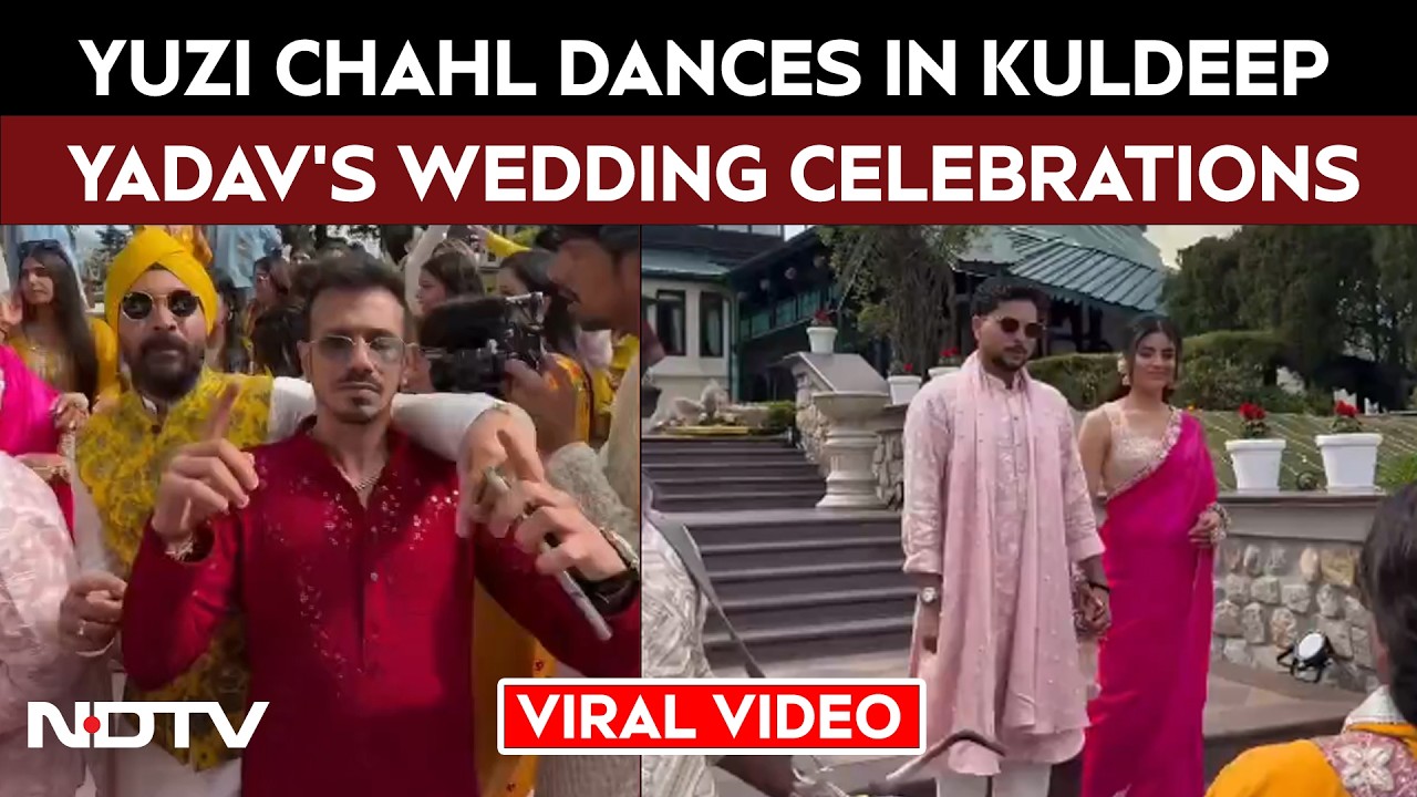 Kuldeep Yadav Wedding | Yuzvendra Chahal Dances At Kuldeep Yadav's Wedding Celebrations