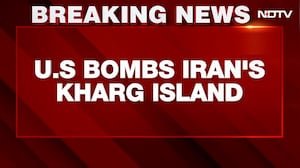US Iran War | "Totally Obliterated": Trump Says US Bombed Iran's "Crown Jewel" Kharg Island