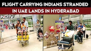 Special Flight From Abu Dhabi With Stranded Indians Arrives At Hyderabad Airport