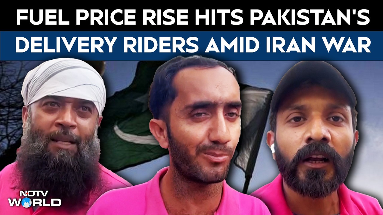 West Asia War | Pakistan's Delivery Riders Struggle As Fuel Prices Soar Amid Iran War