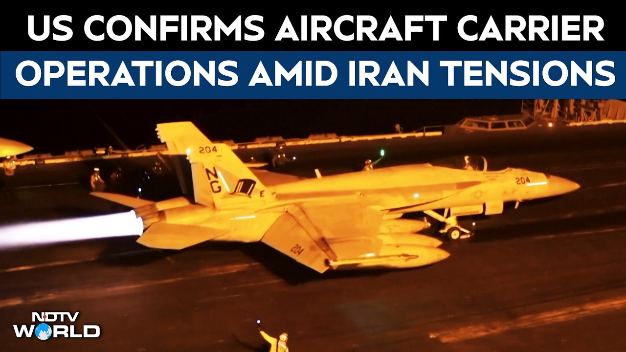 US And Iran News Today | US Debunks Iran Claim, USS Abraham Lincoln Fully Operational