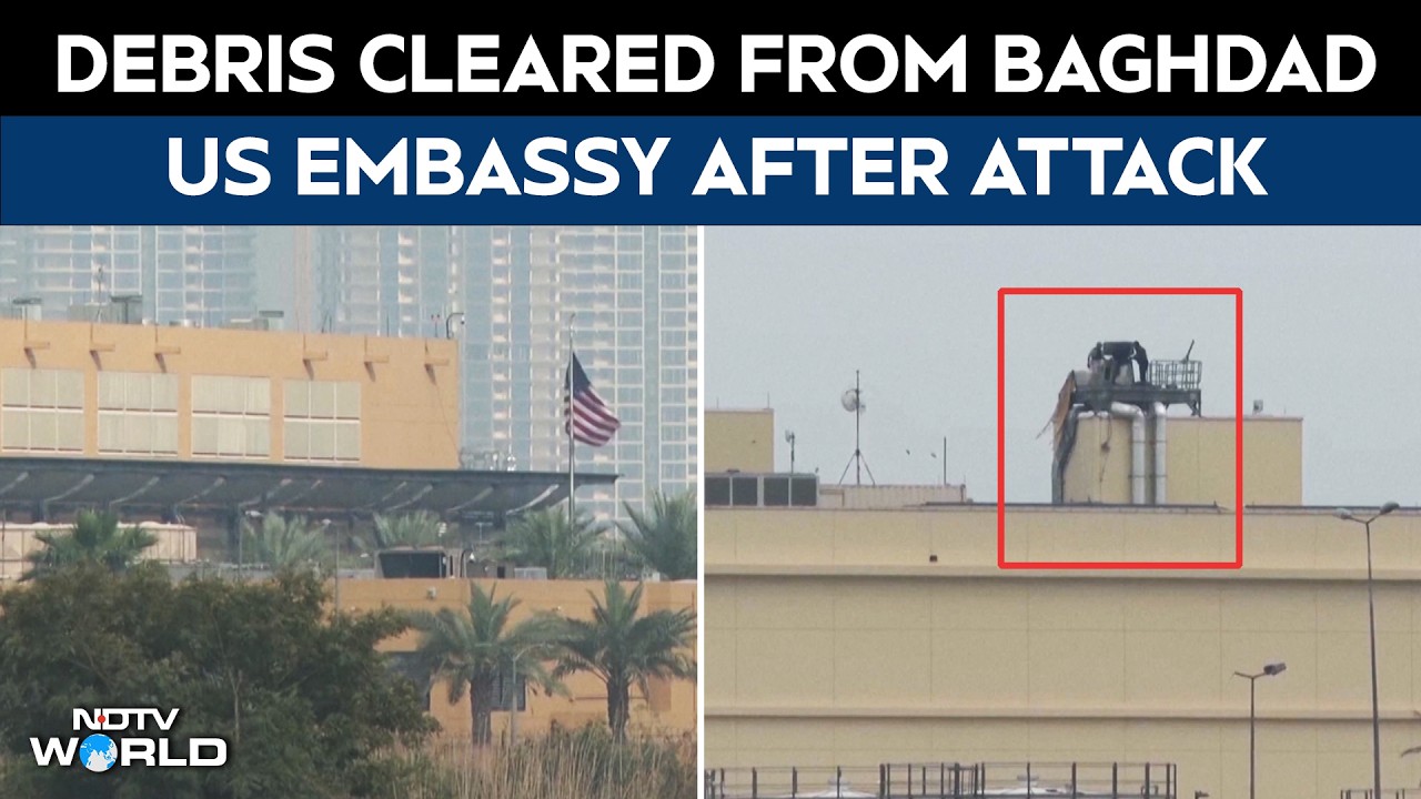 US Iran Latest News | Debris Cleared From Baghdad US Embassy After Attack