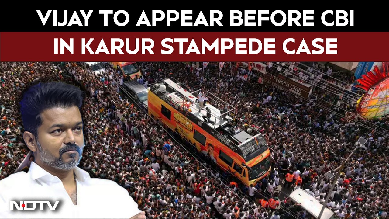 TVK Chief Vijay To Appear Before CBI For Questioning In Karur Stampede Case