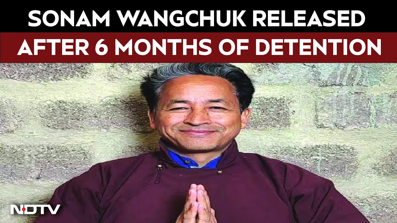 Climate Activist Sonam Wangchuk Released After 6 Months Of Detention