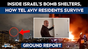 Inside Israel's Bomb Shelters: How Tel Aviv Residents Survive Missile Sirens