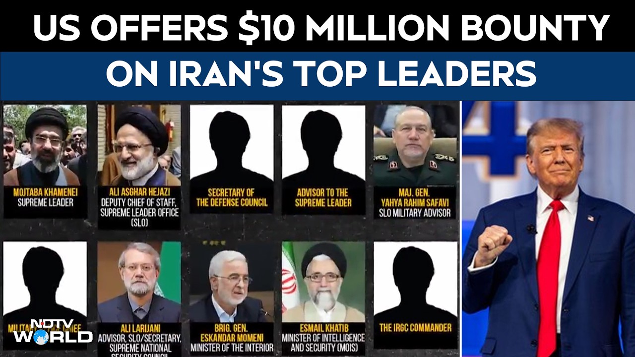 US Targets Iranian Leaders With $10 Million Intelligence Bounty