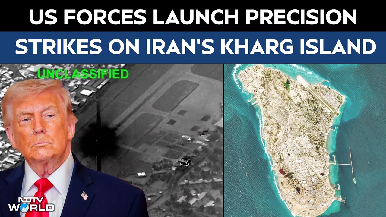 Kharg Island | US Bombing Raids Hit Iran&rsquo;s Kharg Island, Trump Says Military Targets &lsquo;Obliterated&rsquo;
