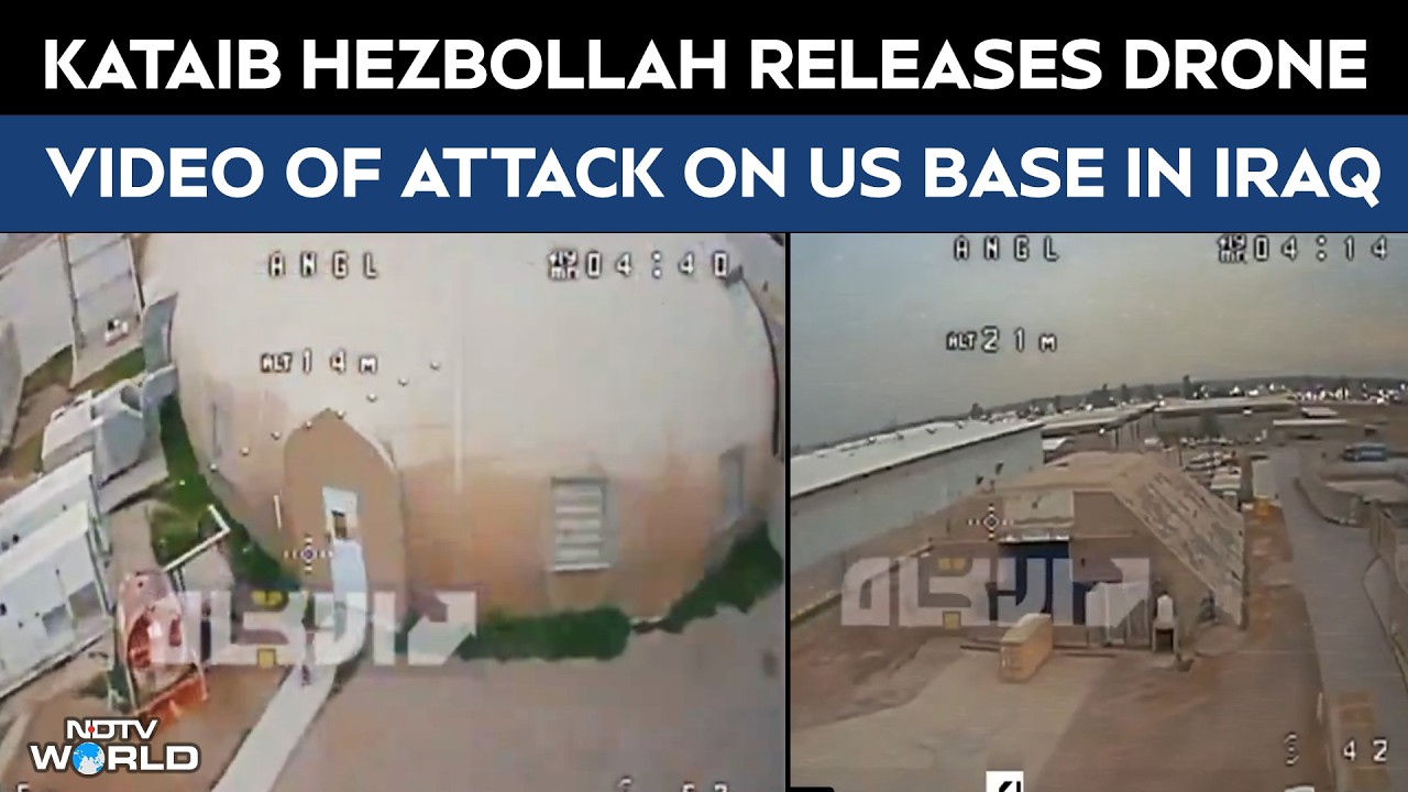 Kataib Hezbollah Releases Drone Video Of Attack On US Military Base In Baghdad