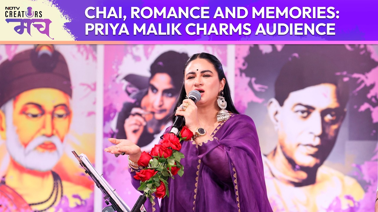 Chai, Romance and Memories: Priya Malik Charms NDTV Creators Manch