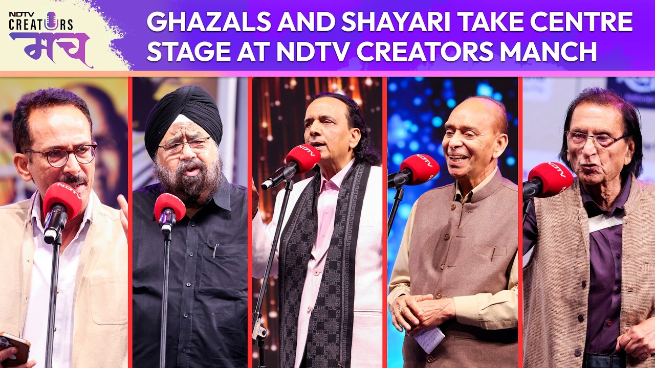 Ghazals And Shayari Take Centre Stage At NDTV Creators Manch