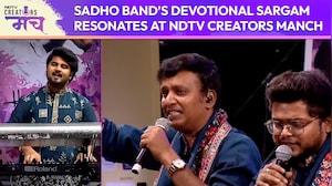 Sadho Band's Devotional Sargam Resonates at NDTV Creators Manch