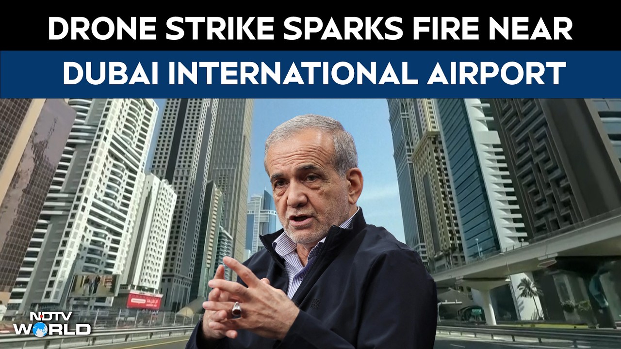 Dubai News | Fuel Tank Hit Near Dubai Airport After Suspected Drone Attack