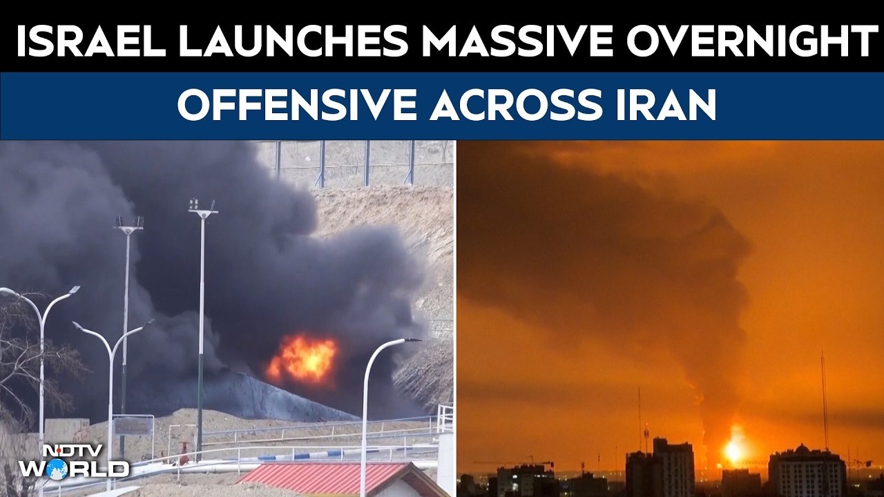 Israel Attacks Iran | Israel Claims Striking 2,000 Targets in Iran Overnight