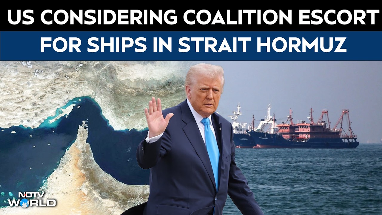 Donald Trump Plans Coalition To Escort Ships Through Hormuz