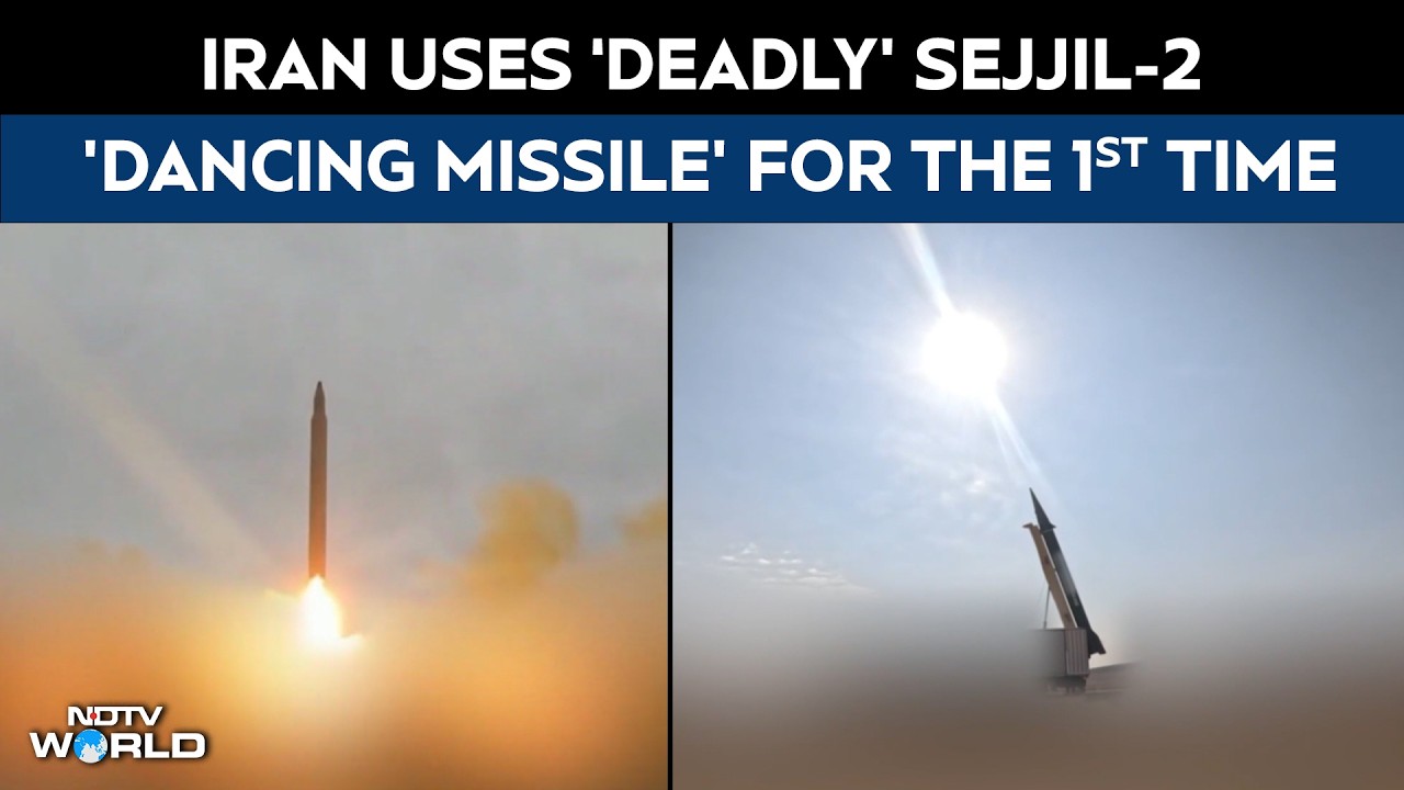 Iran New Missile | IRGC Launches Sejjil-2 Missile As Operation ‘True Promise 4’ Enters Week 3