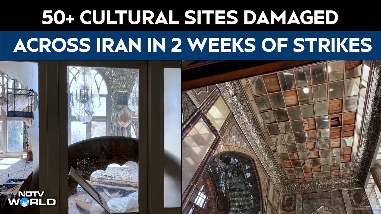 Iran Latest News | Iran Says 56 Cultural Sites Damaged In Two Weeks Of US-Israel Strikes