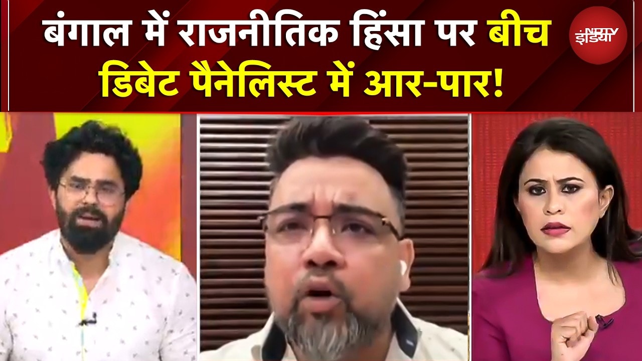 Sucherita Kukreti | West Bengal में राजनैतिक हिंसा पर बीच Debate Panelist में आर-पार! | Elections
