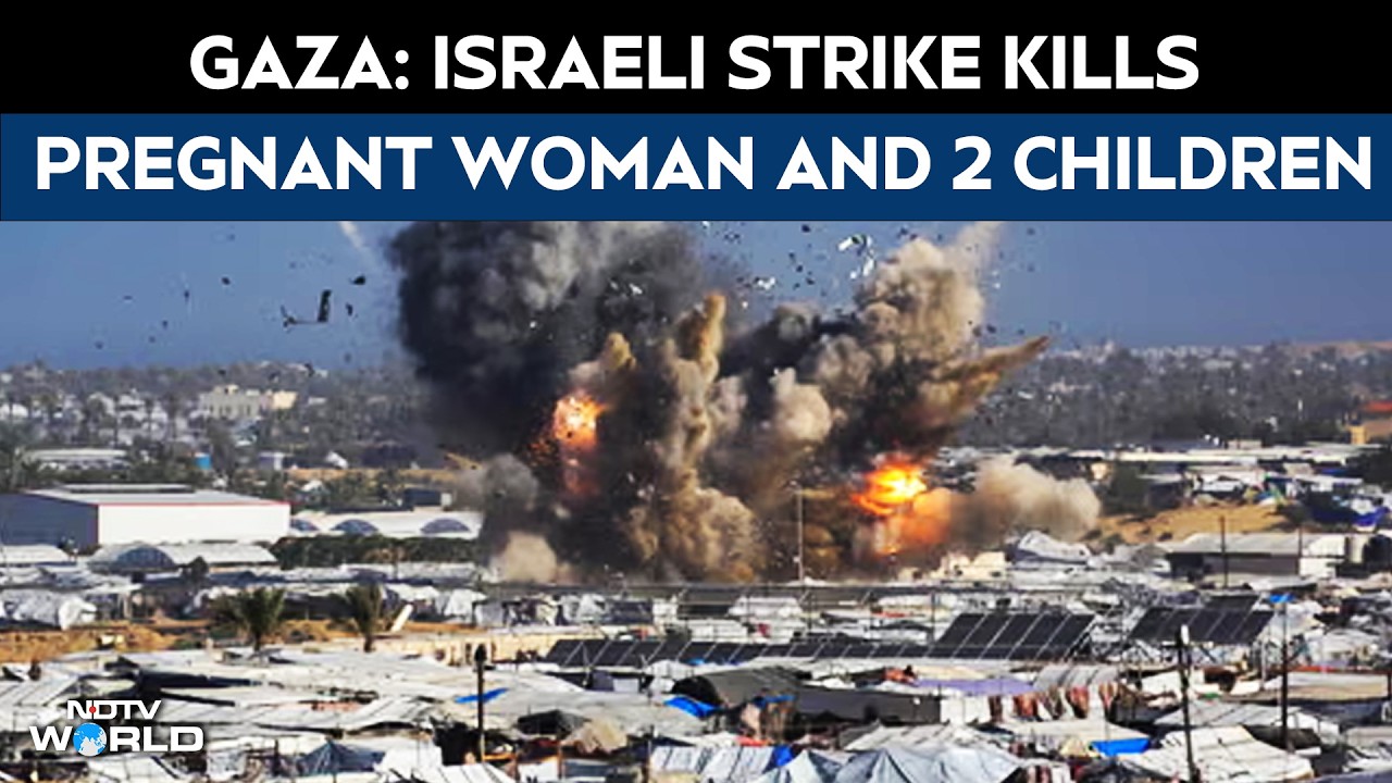 Israeli Strike Kills 4 In Gaza Including 2 Children, Pregnant Woman: Hospital Officials