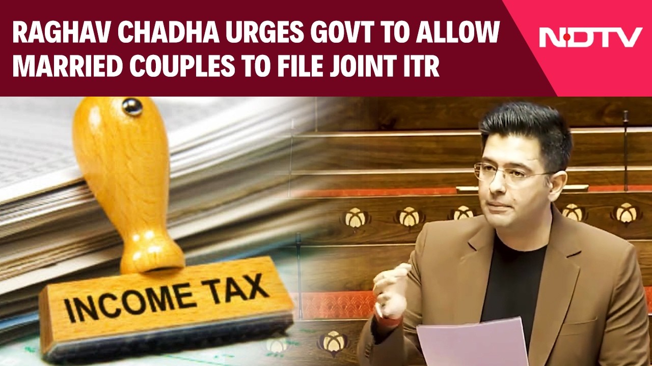 Joint Tax Filing To Exemption: Raghav Chadha Proposes "Practical Reforms"