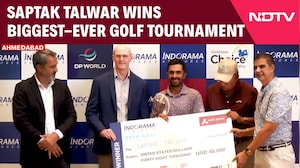 Saptak Talwar Wins Biggest-Ever Golf Tournament In Gujarat