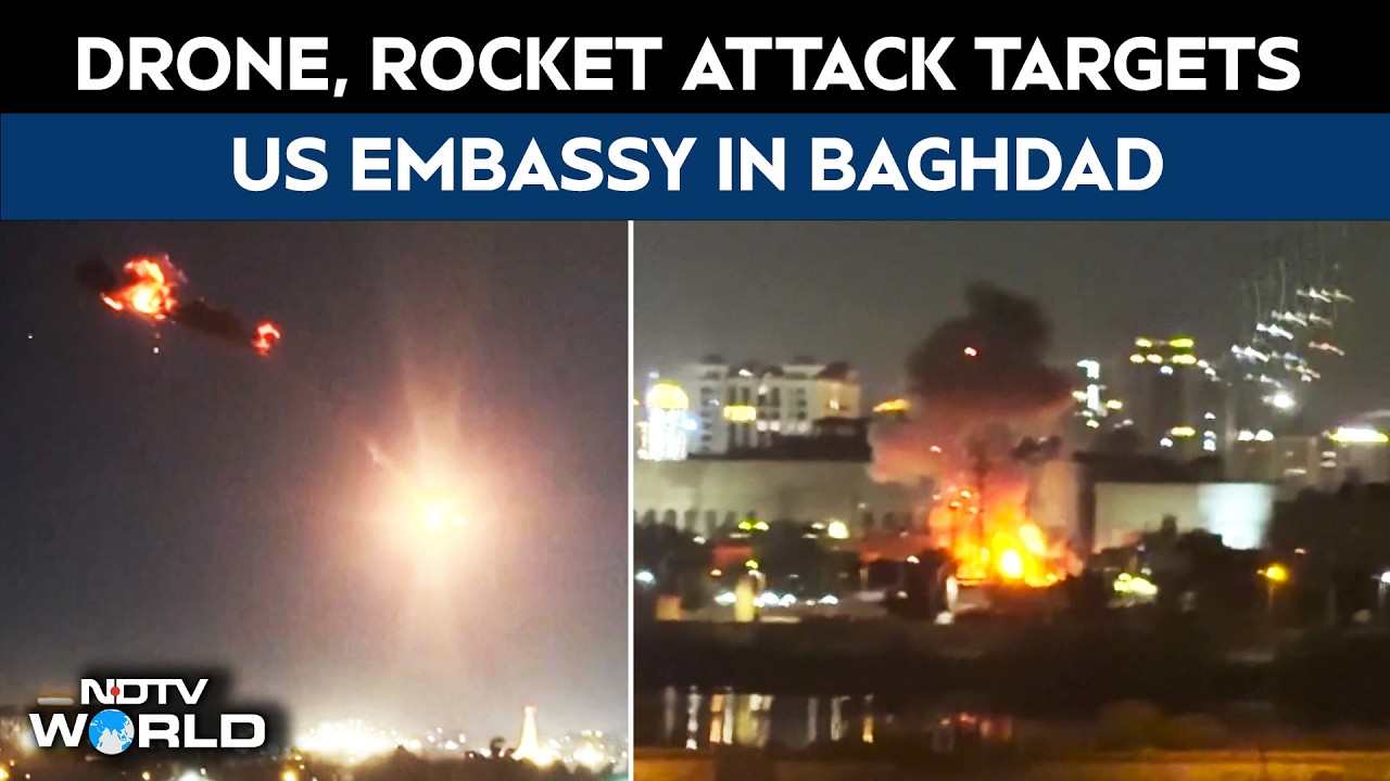 US Embassy Attack | Drone, Rocket Attack Targets US Embassy In Baghdad: Report