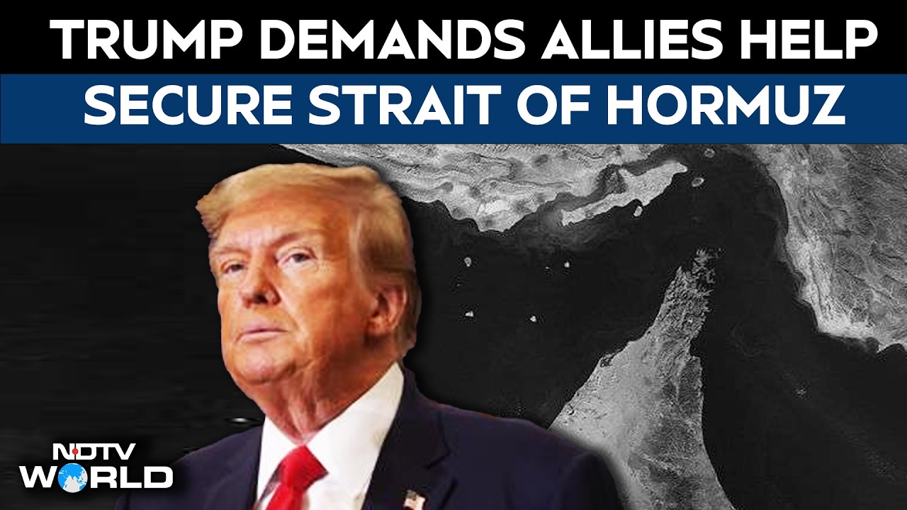 Iran-Israel War Updates: Trump Demands Allies Help Secure Strait Of Hormuz