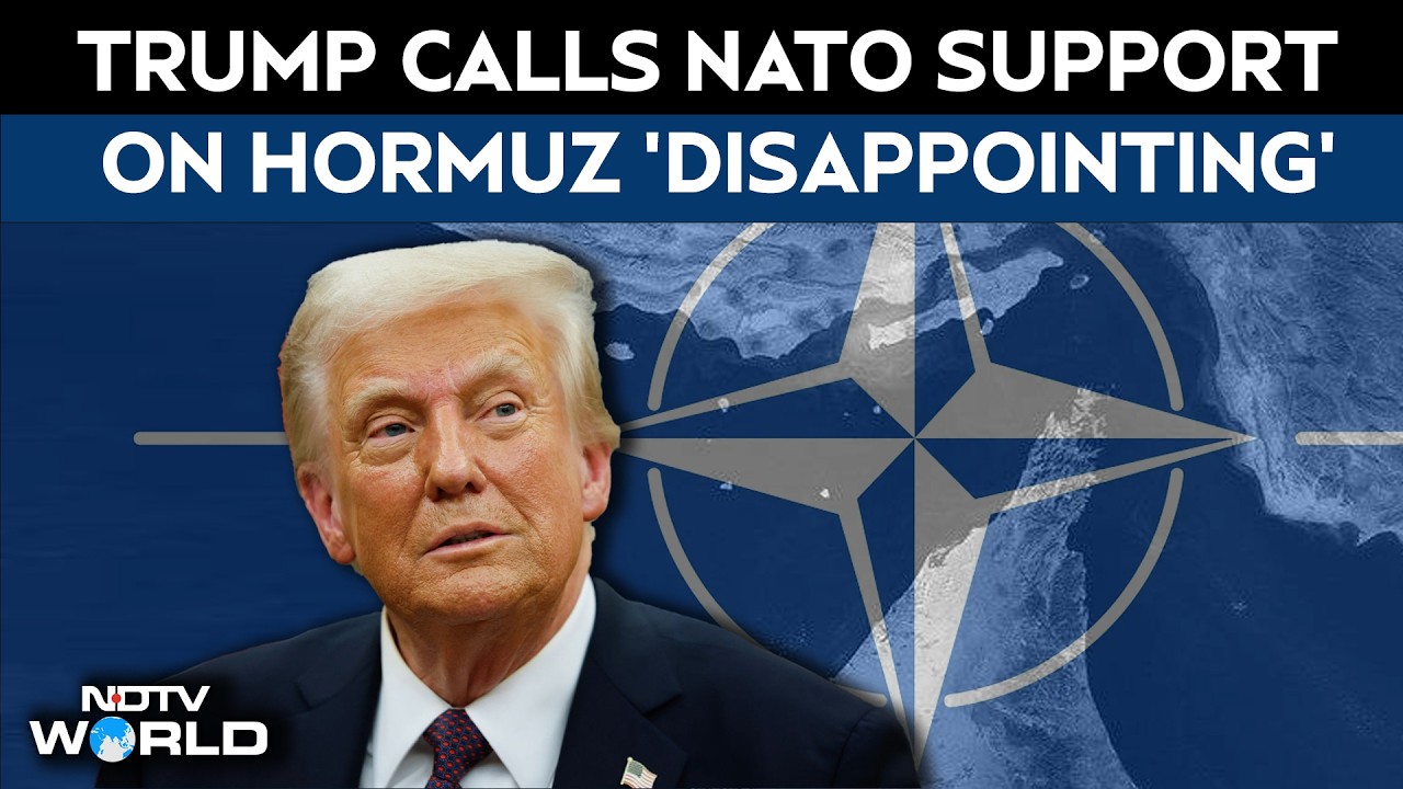 Trump Calls NATO Support On Strait Of Hormuz 'Disappointing' Amid Iran War