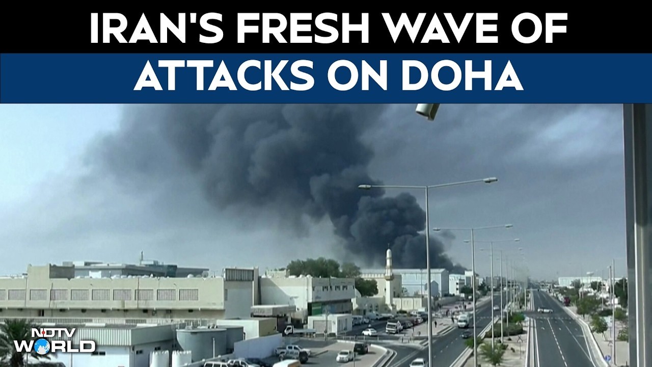 Explosions Rock Doha Aas Fresh Attacks Shake Gulf Region