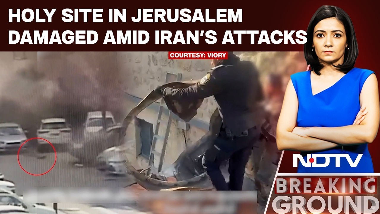 Jerusalem Shocked as Iranian Missile Debris Hits Sacred Church