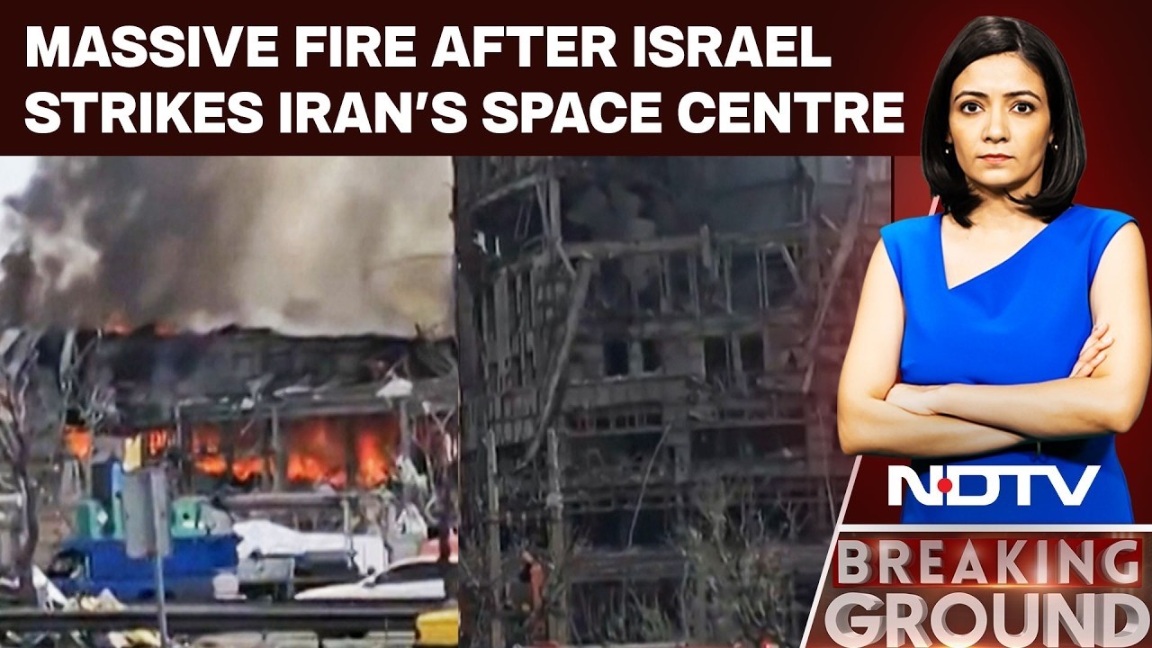 Israel Hits Iran's Space Centre, Cyber Police In Fresh Strikes