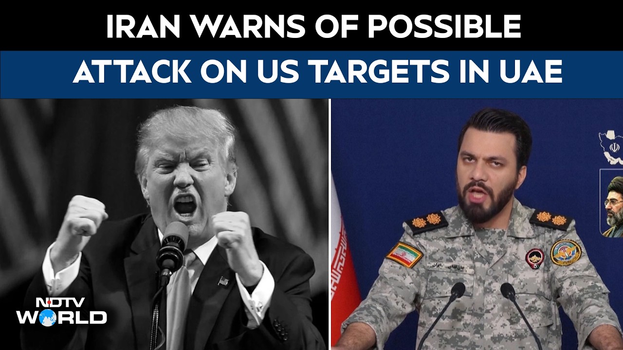 Iran Warns UAE About Possible Attack On US Military 'Hideouts'
