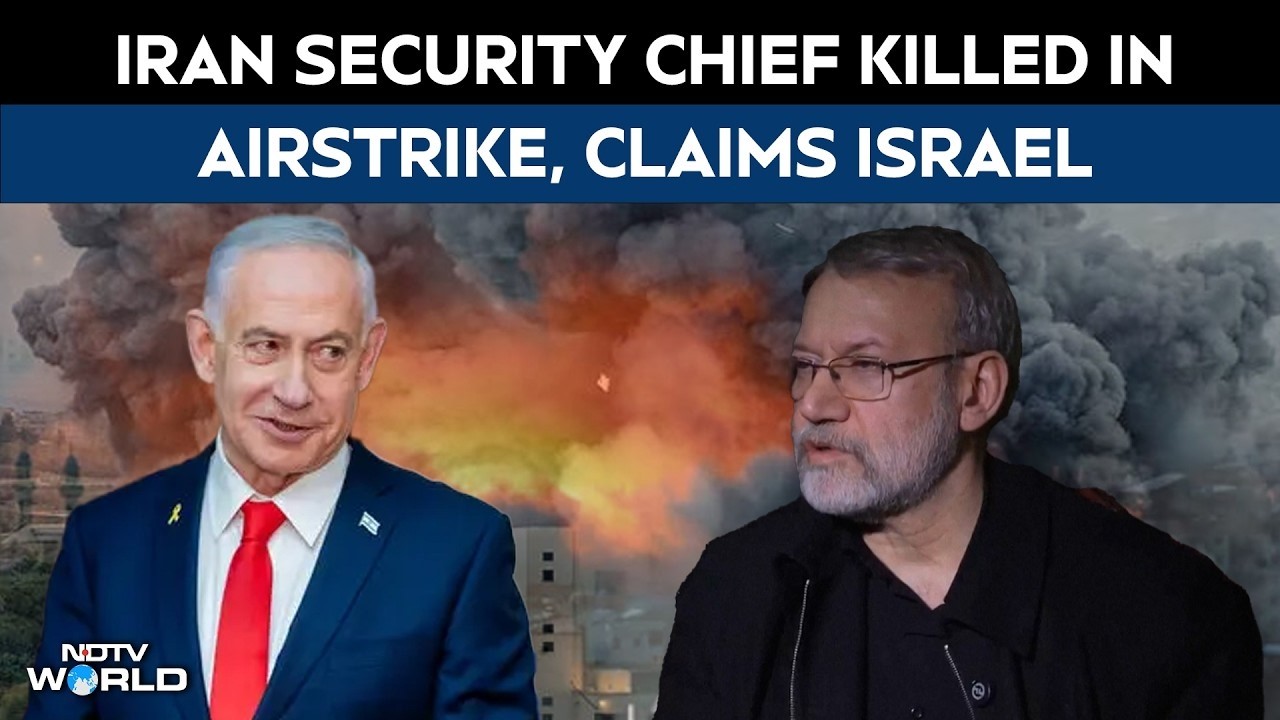 Iran Security Chief Ali Larijani Killed In Overnight Strike, Claims Israel