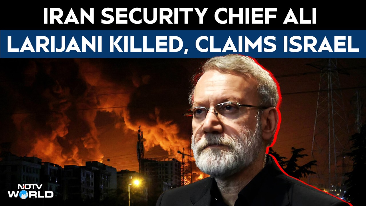 Larijani Iran | Iran Security Chief Ali Larijani Killed, Claims Israel