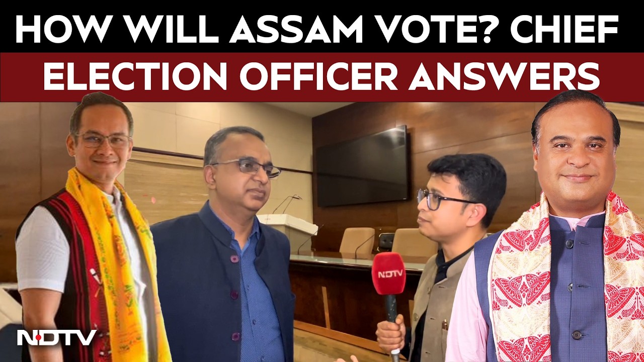 Assam Election News | Assam Chief Election Officer On How Will The State Vote In Single Phase Polls