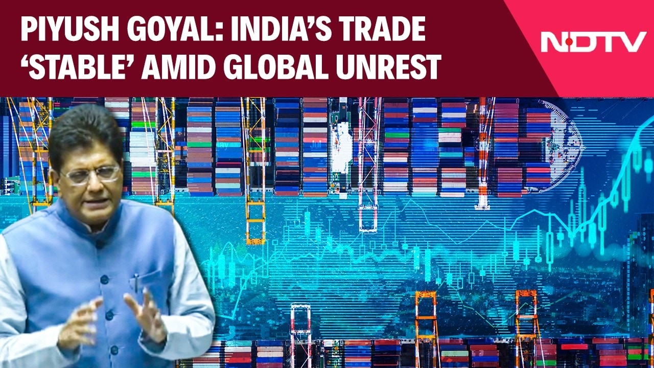 Union Minister Piyush Goyal Highlights India's 'Stable' Trade Amid Global Unrest, West Asia Conflict