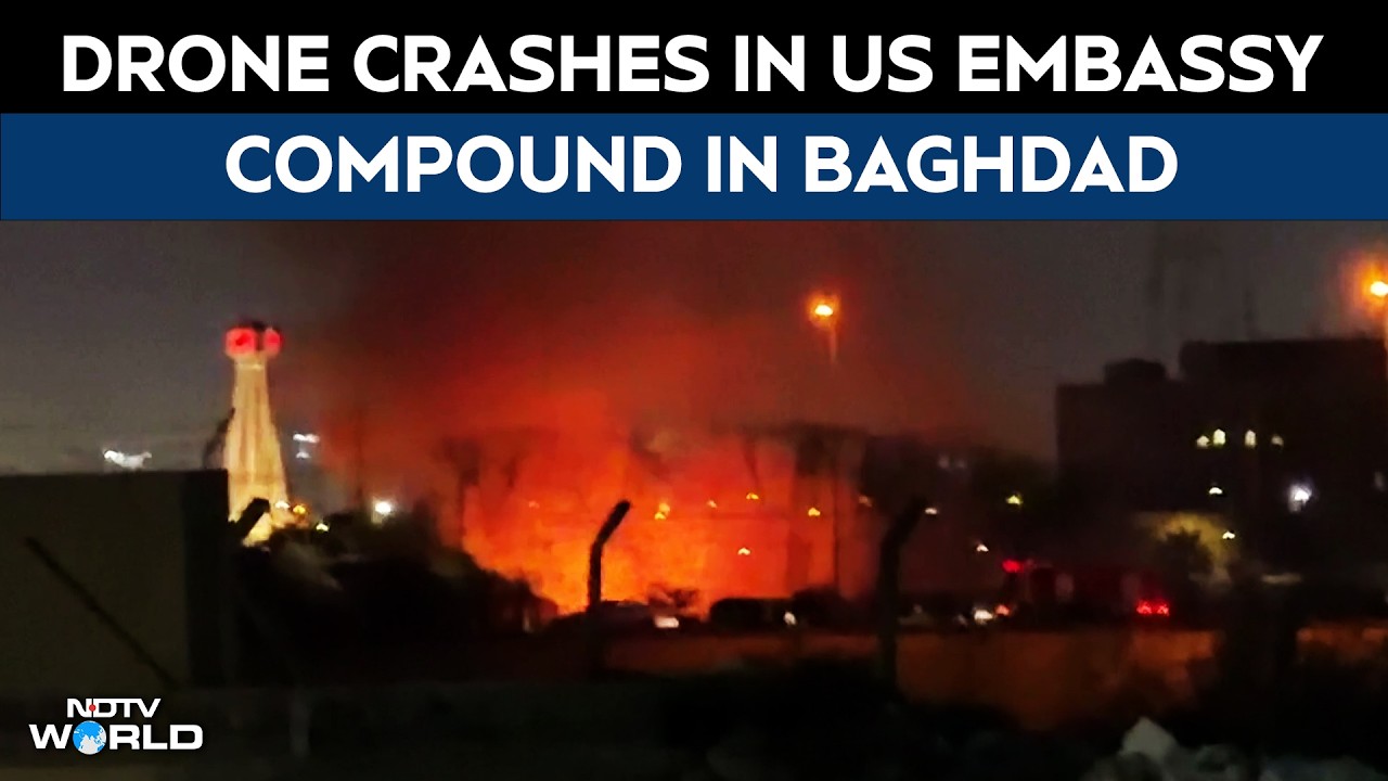 Iranian Drone Crashes In US Embassy Compound In Baghdad
