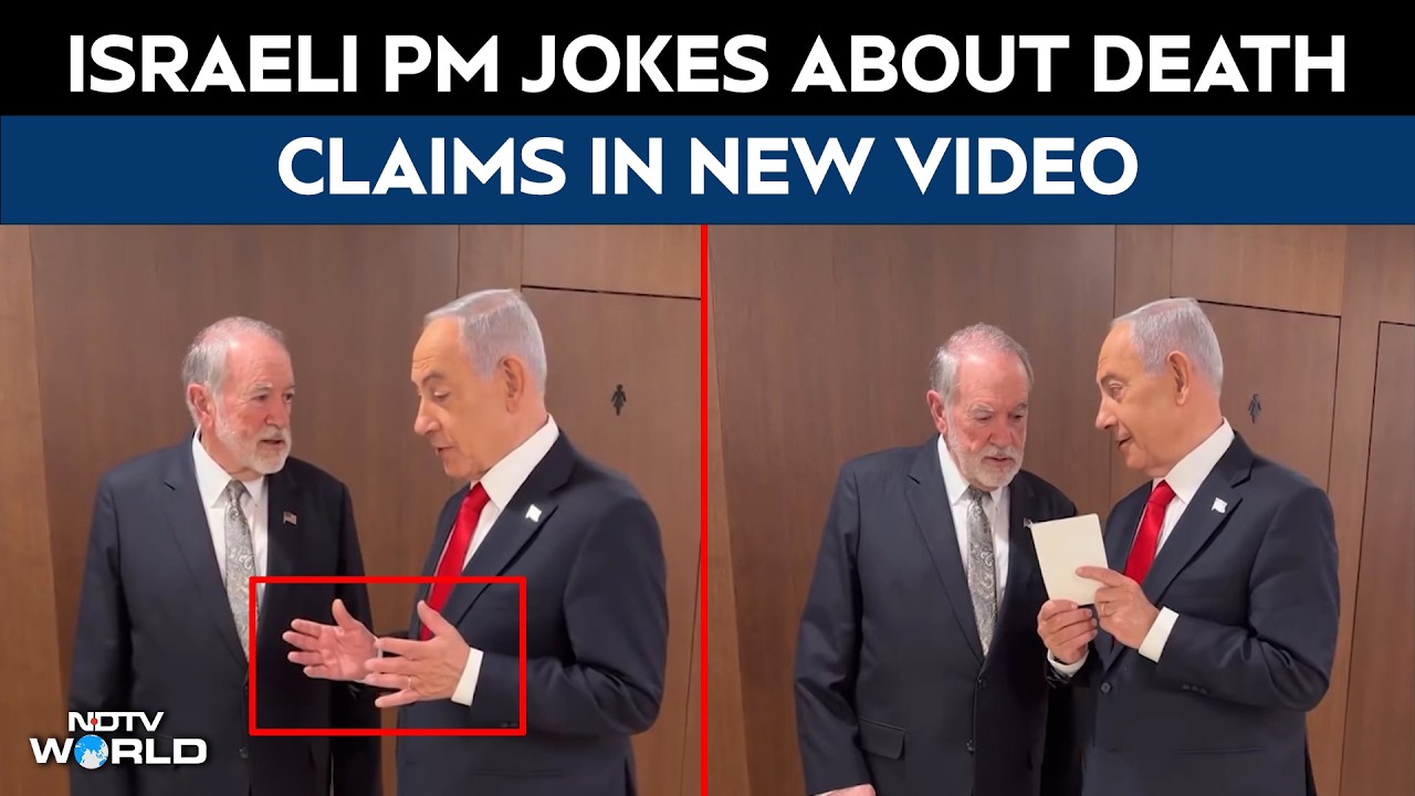 Netanyahu Jokes About Assassination Claims In Clip With US Envoy Mike Huckabee