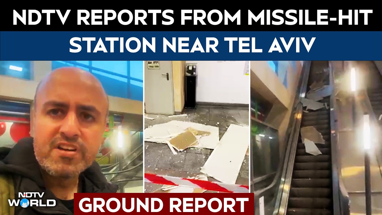 Iran Strikes Israel | Ground Report: NDTV Reports From Missile-Hit Station Near Tel Aviv
